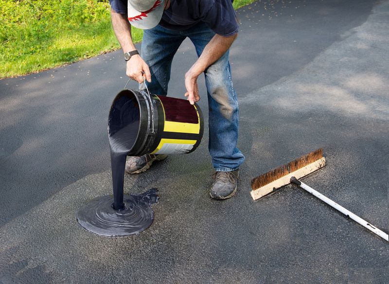 Driveway Sealing Process